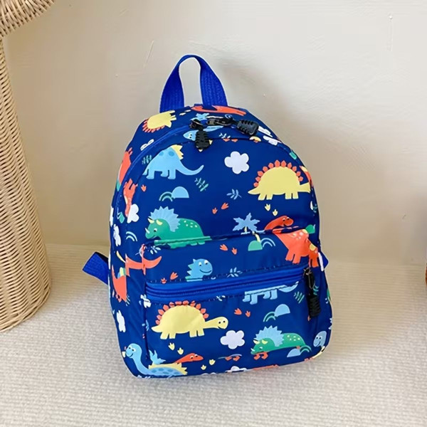 Dinosaur and Unicorn Print Small Daypack for Kids product image