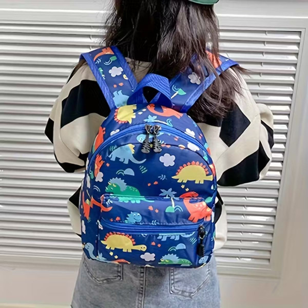 Dinosaur and Unicorn Print Small Daypack for Kids product image