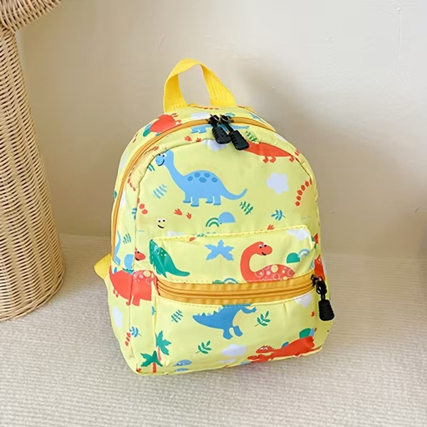Dinosaur and Unicorn Print Small Daypack for Kids product image