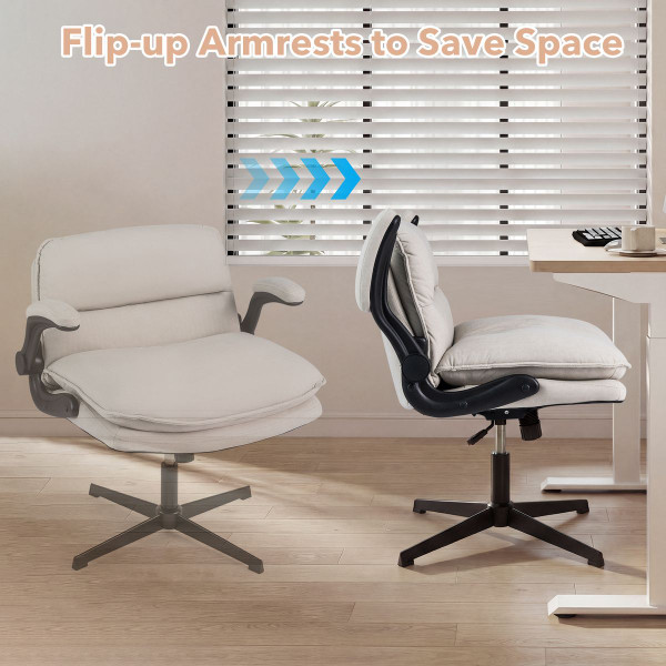 Criss Cross Chair with Flip-up Arms  product image