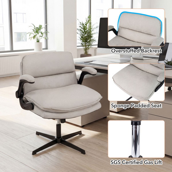 Criss Cross Chair with Flip-up Arms  product image
