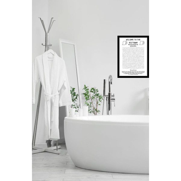 'Welcome to the Restroom' Art Print product image