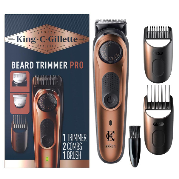 King C Gillette Pro Beard Trimmer & Edger Kit product image