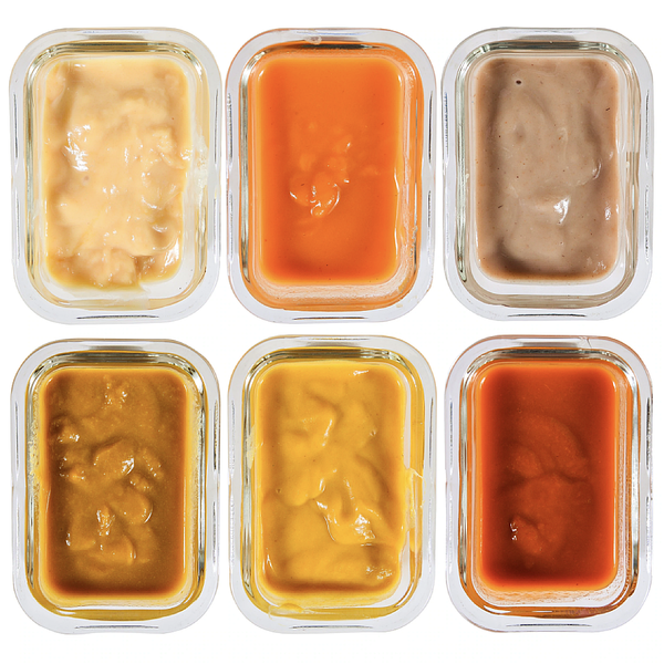 Elacra® 4-Ounce Glass Locking Storage Container (6-Pack) product image
