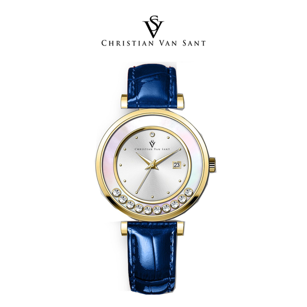 Christian Van Sant Women's Bria Silver Dial Watch product image