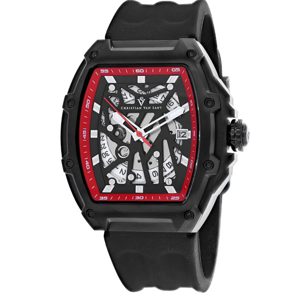 Christian Van Sant Men's Odyssey Black Dial Watch product image