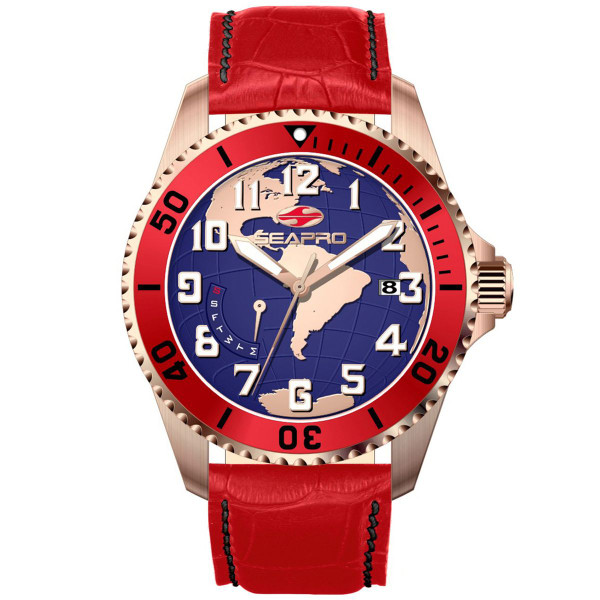 Seapro Men's Voyager Blue-Dial Watch product image