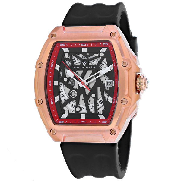 Christian Van Sant Men's Odyssey Black Dial Watch product image