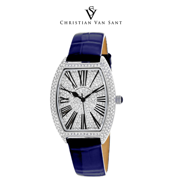 Christian Van Sant Women's Chic Silver Dial Watch product image