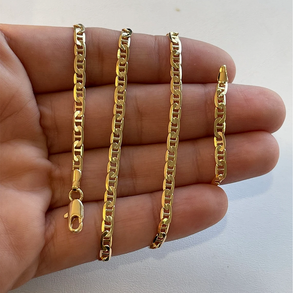 18K-Gold-Filled Mariner Chain Necklace  product image