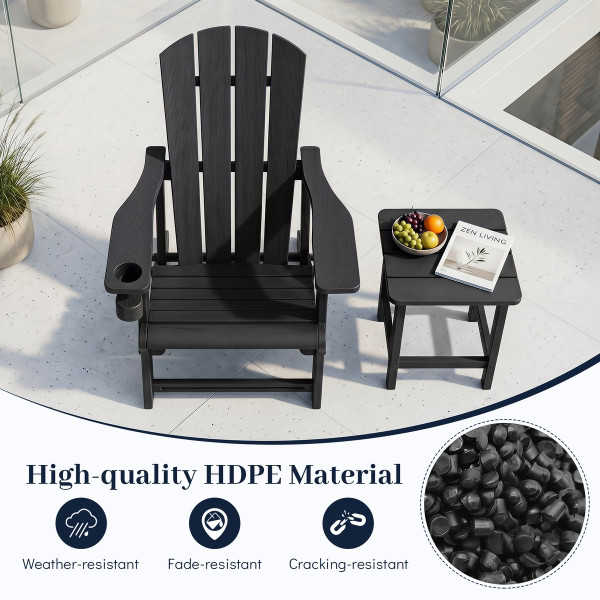 Wood Grain Adirondack Chairs(1- to 4-Pack) product image