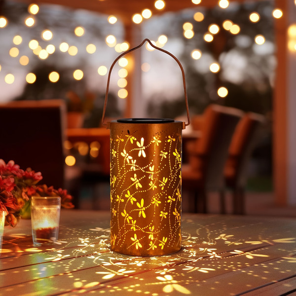 Solar Dragonfly Projection Lantern product image