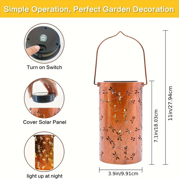 Solar Dragonfly Projection Lantern product image