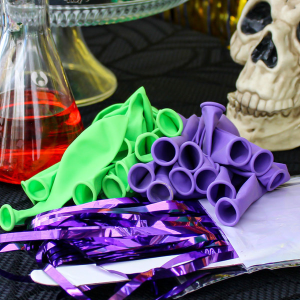 Halloween Party in a Bag with Balloons, Treat Bags, and More product image