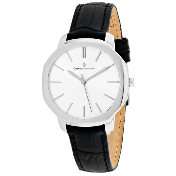 Christian Van Sant Women's Octave Slim Silver Dial Watch product image