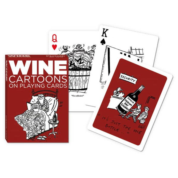 Wine Cartoon Playing Cards product image