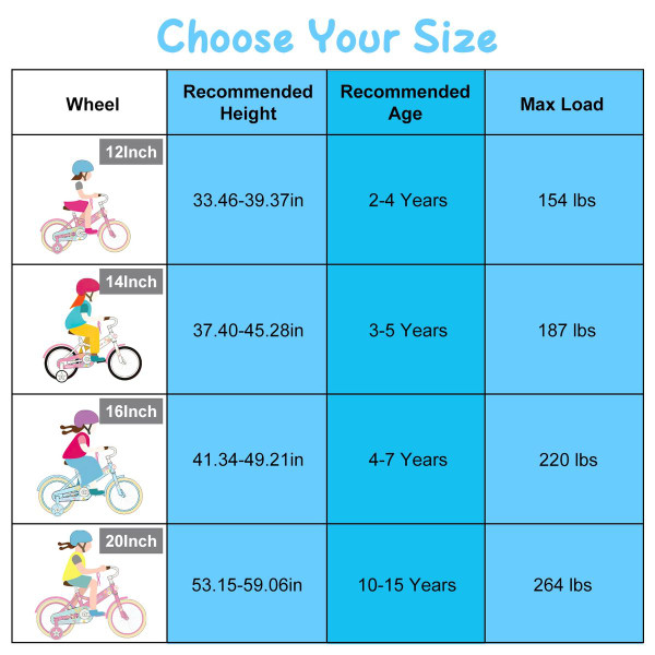Kids' Bike with Training Wheels and Basket (12" or 16") product image