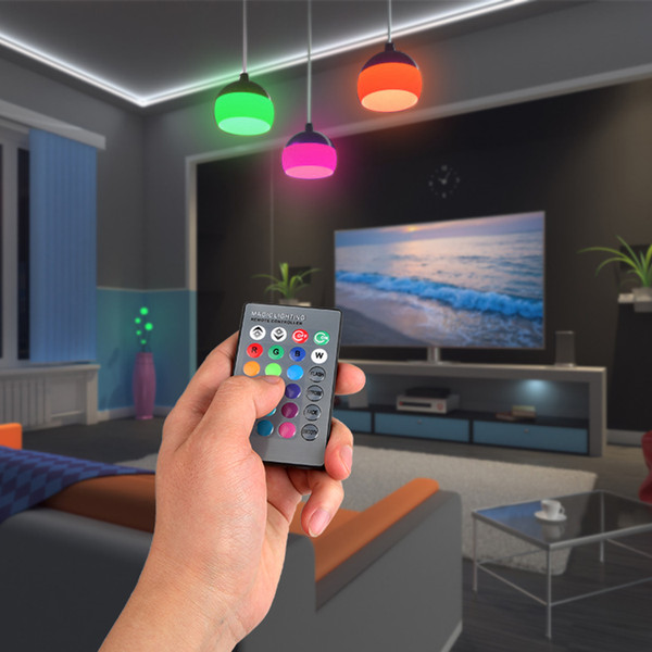 RGB LED Light Bulb with Remote product image