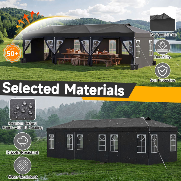 Pop Up Canopy Tent (4 or 8 Sidewalls) product image