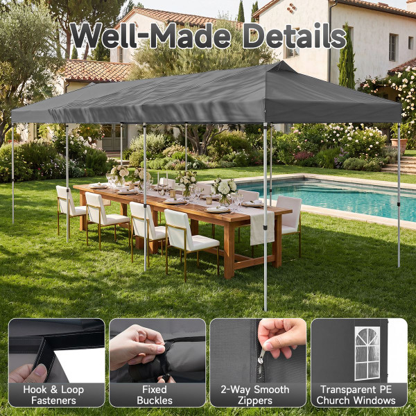 Pop Up Canopy Tent (4 or 8 Sidewalls) product image