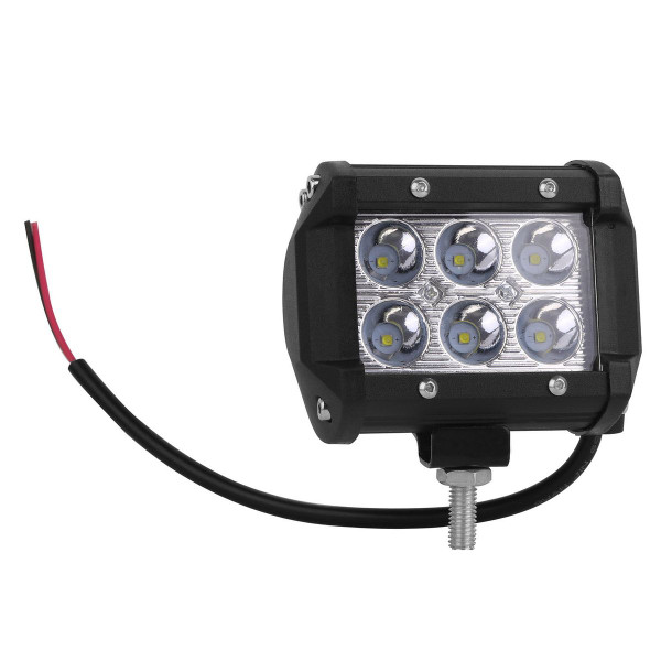 18W Dual Row LED Cube Spot Lights for Vehicles (4-Pack) product image