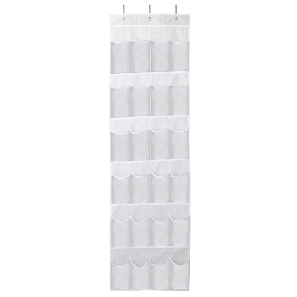 24-Pocket Over-the-Door Shoe Rack product image