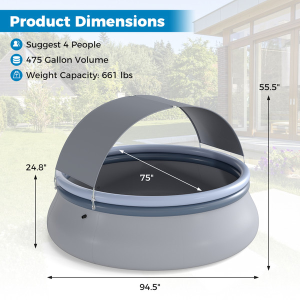 Outdoor Inflatable Pool product image