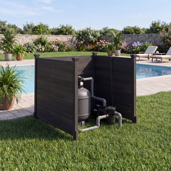 Outdoor Privacy Fence (2- to 6-Panels) product image