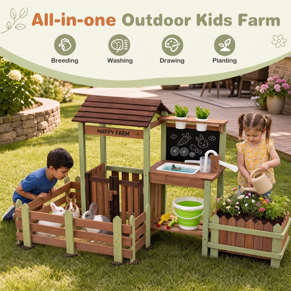 Patio Farm Play Set for Children product image