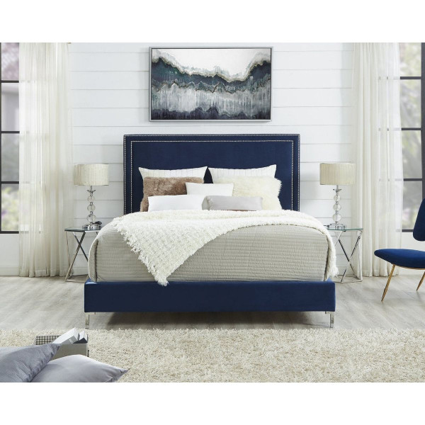 Monroe  Velvet  Bedframe product image