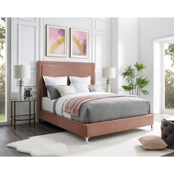 Monroe  Velvet  Bedframe product image