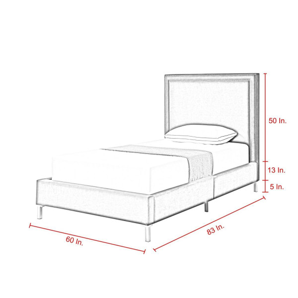 Monroe  Velvet  Bedframe product image