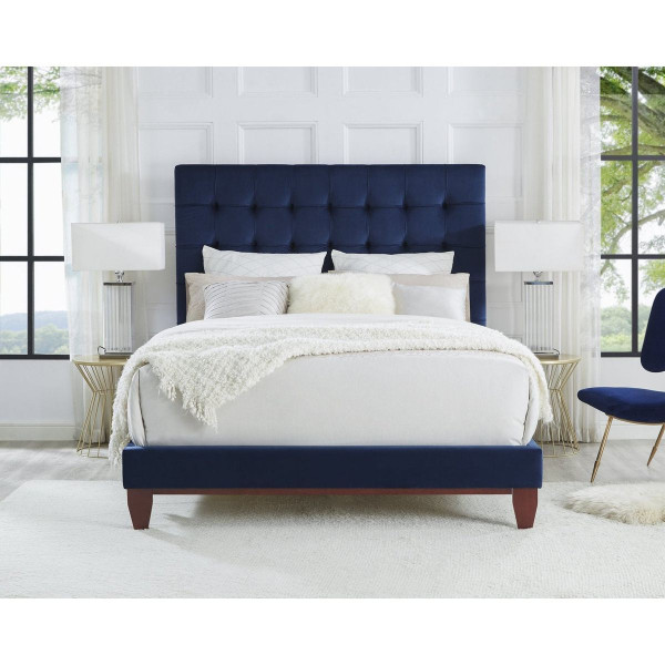 Bond Velvet Button Tufted Bedframe product image