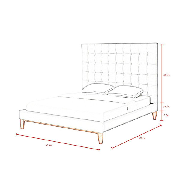 Bond Velvet Button Tufted Bedframe product image