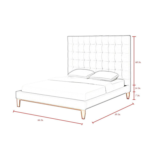 Bond Velvet Button Tufted Bedframe product image