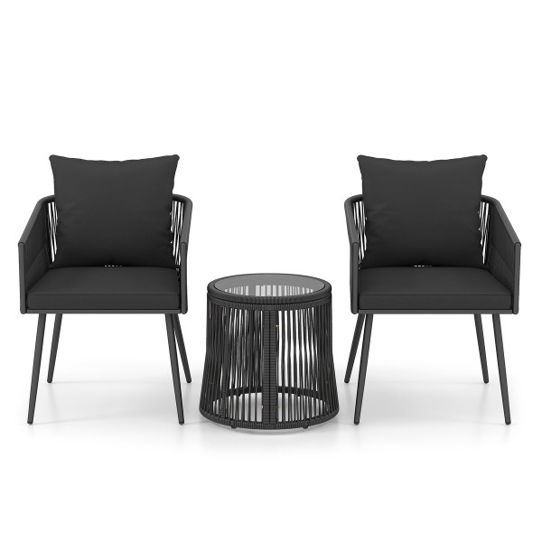 Rattan Conversation Furniture (3 Piece Set)  product image