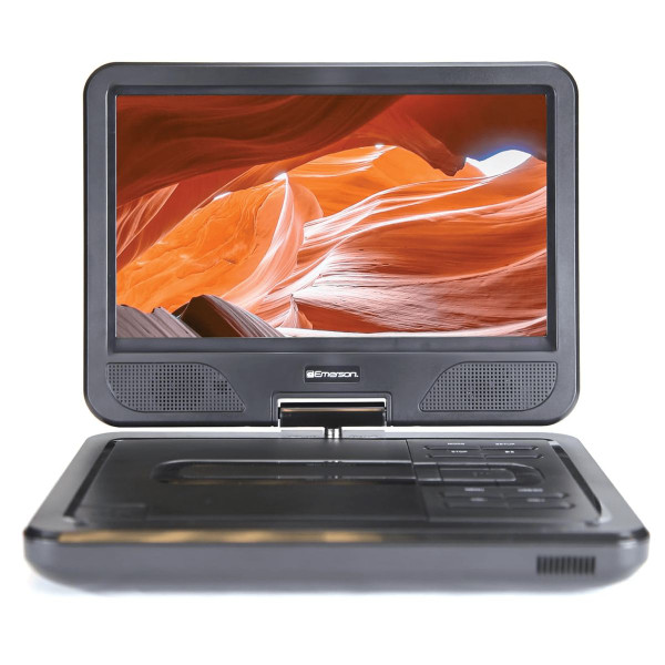 Emerson 10" DVD Player with Built-In Speaker and Swivel Screen product image
