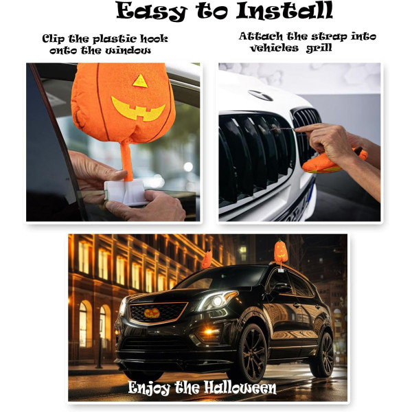 Halloween Car Pumpkin Decor Kit  product image