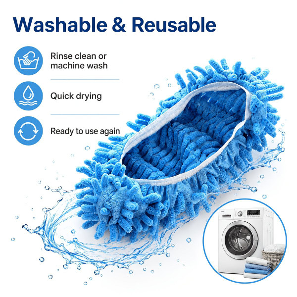 Cleaning Mop Slippers (2 Pairs) product image