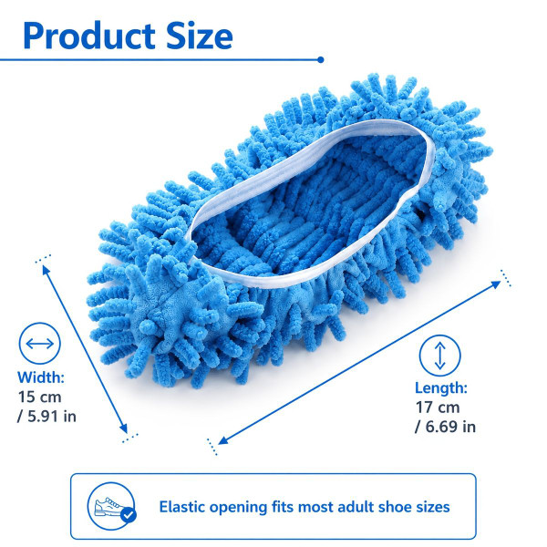 Cleaning Mop Slippers (2 Pairs) product image