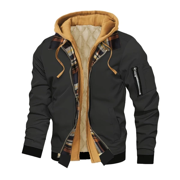 Men's Detachable Hooded Jacket product image