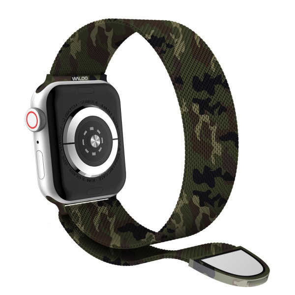 Waloo Camo Printed Magnetic Mesh Band For Apple Watch product image