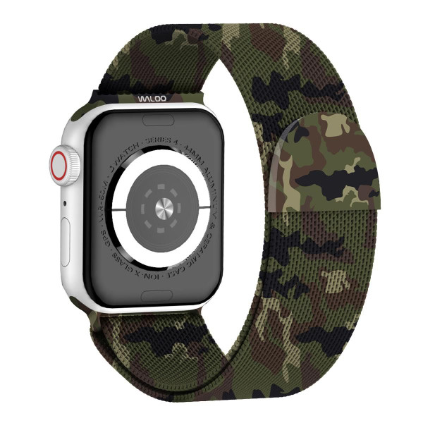 Waloo Camo Printed Magnetic Mesh Band For Apple Watch product image