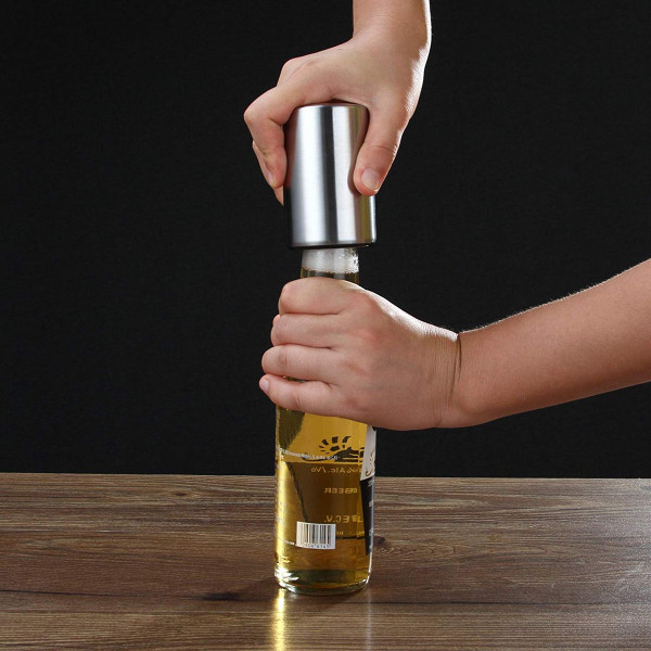 BARSUPPLY Push Down Automatic Magnetic Beer Bottle Opener (2-Pack) product image