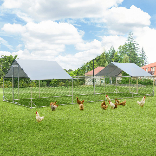 Chicken Coop Run Walk-in Metal Chicken Cage product image