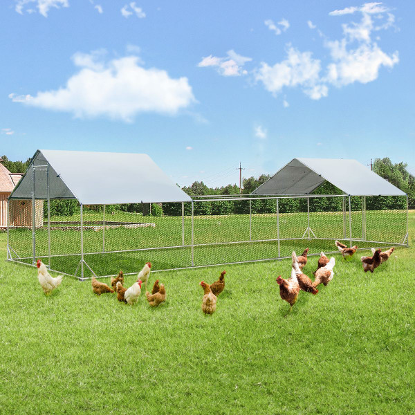  Chicken Coop Run Walk-in Metal Chicken Cage product image