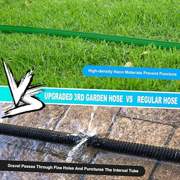 100ft Garden Hose with 10-Patter Rotating Hose product image