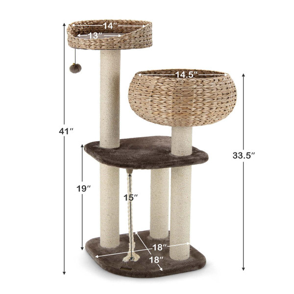 Hand-Made Cat Tree Tower  product image