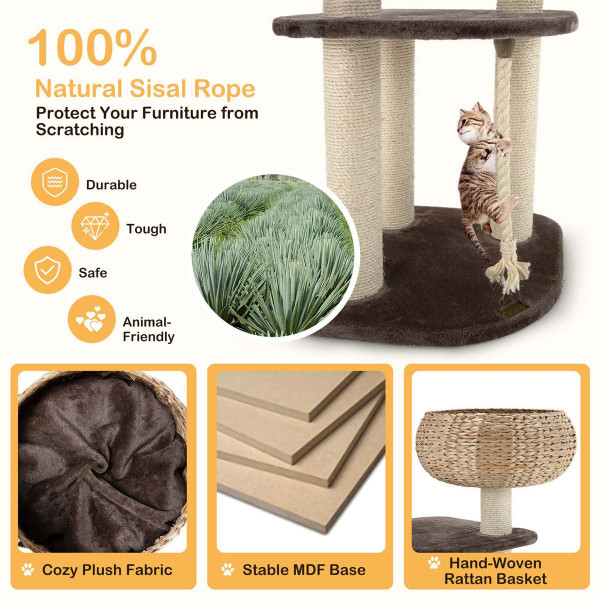 Hand-Made Cat Tree Tower  product image