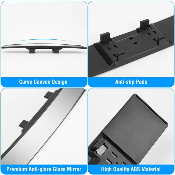 Clip-On Convex Rear View Car Mirror product image
